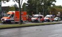 Einsatz BF RTW und 2 NEF Koeln Deutz Deutzer Freiheit P04